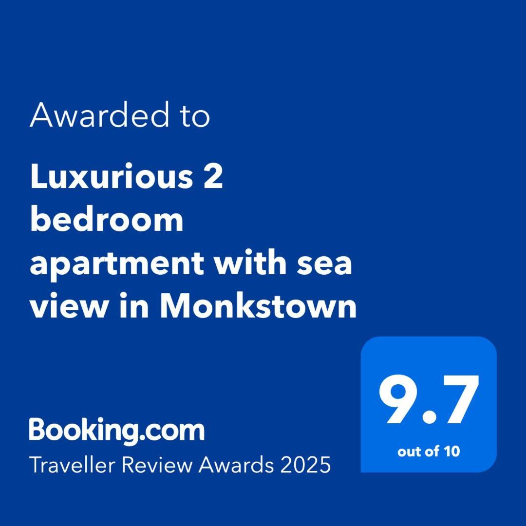 Luxurious 2 Bedroom Apartment With Sea View In Monkstown 블랙록 외부 사진